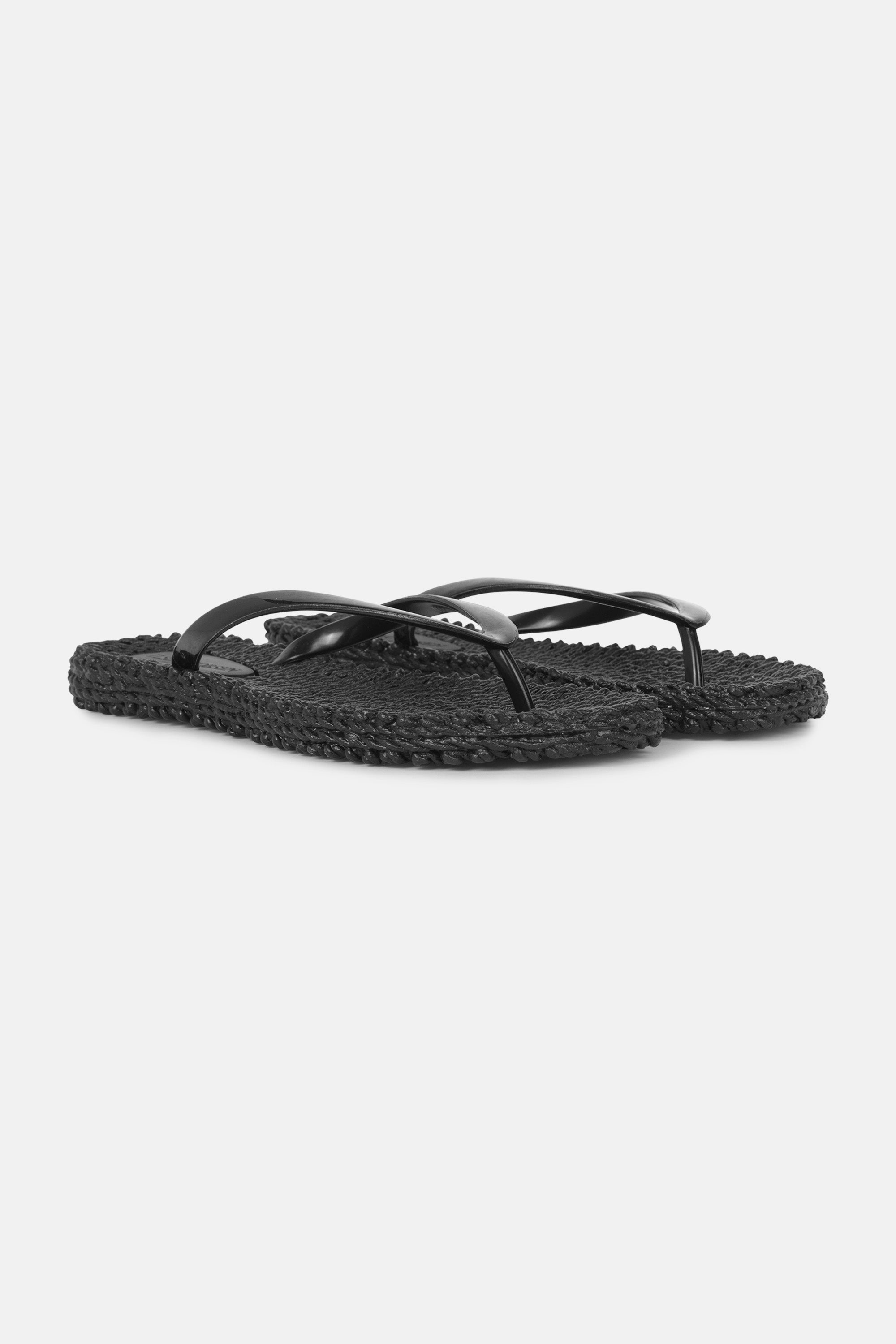 Ilse Jacobsen Hornbæk Footwear Metallic Flip Flop Flip-flops 001 Black